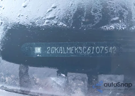 2012 GMC Terrain Sle-1 from USA, damaged, VIN 2GKALMEK3C6107542